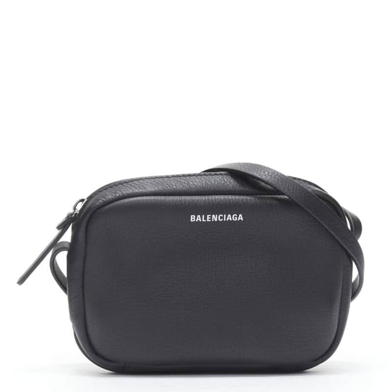 Balenciaga Palazzo Satchel Bag Black Leather Never worn, with tag - Front View