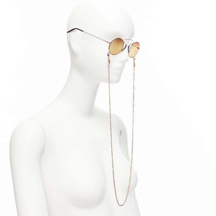 Gucci GG0991S Gold Metal Very good condition - Front View