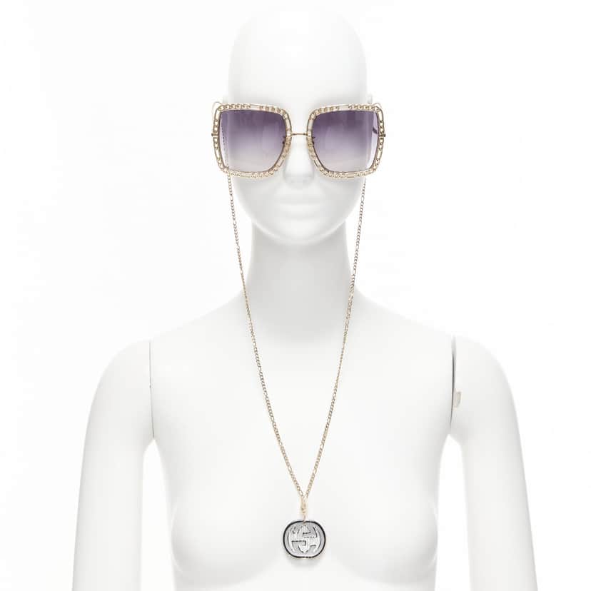 Gucci GG1033S Gold Metal Never worn - Front View