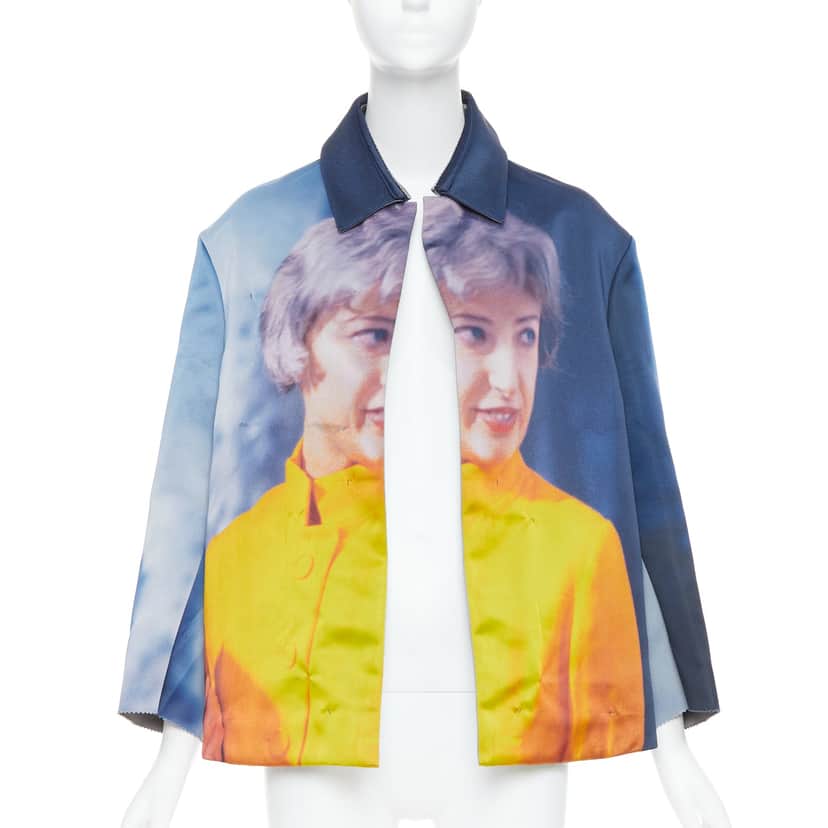 Undercover Cindy Sherman Jacket Blue Polyester Very good condition - Front View