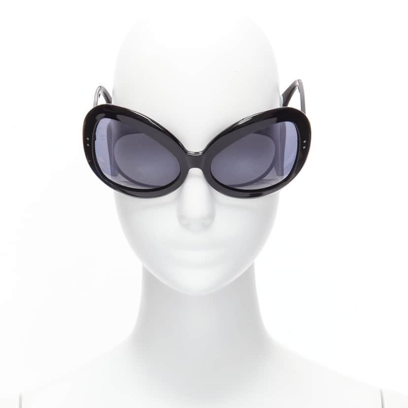 Cutler & Gross M0812 Black Plastic Very good condition - Front View