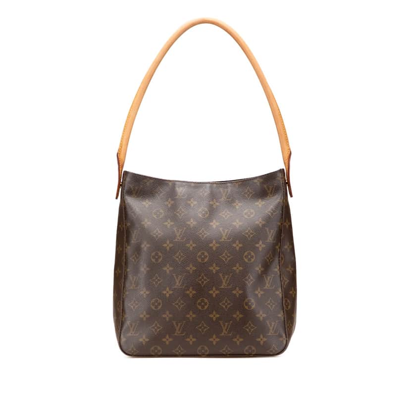 Louis Vuitton Monogram Looping GM Brown Canvas Good condition - Front View