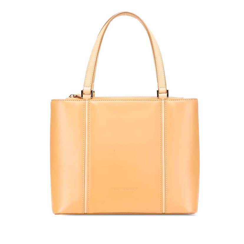 Burberry Leather Tote Brown Leather Very good condition - Front View