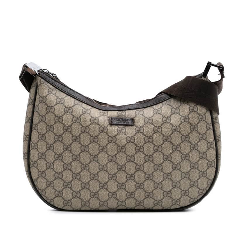 Gucci GG Supreme Crossbody Brown Canvas Good condition - Front View