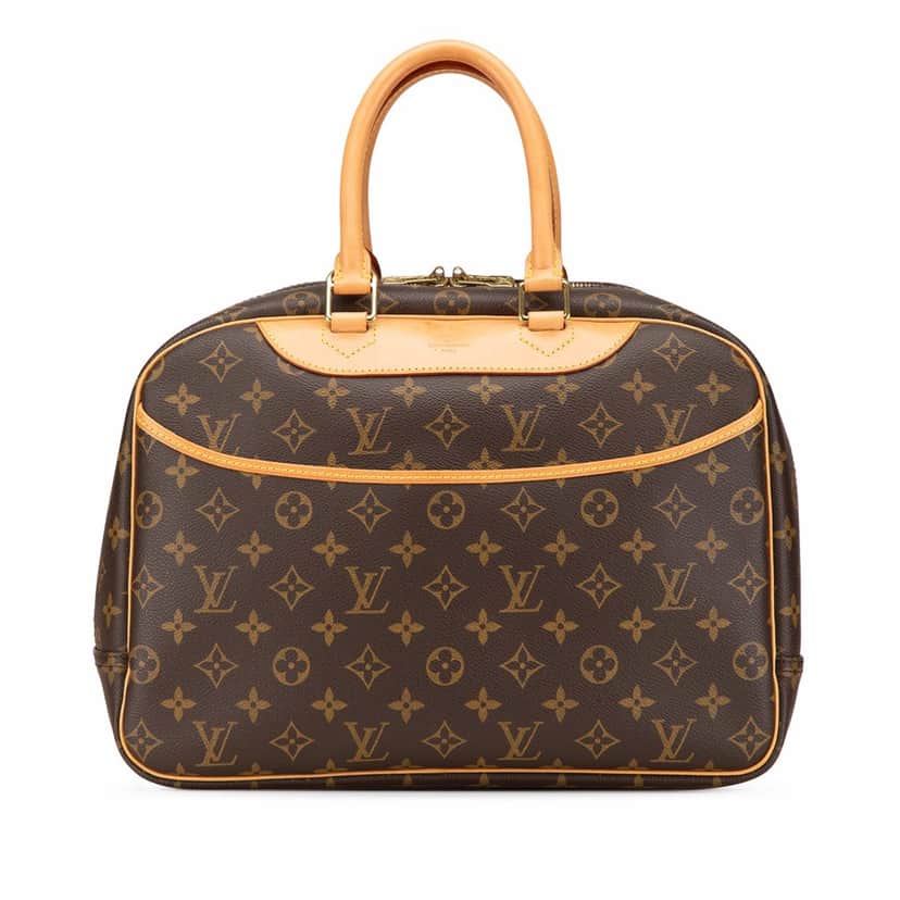 Louis Vuitton Monogram Deauville Brown Canvas Good condition - Front View