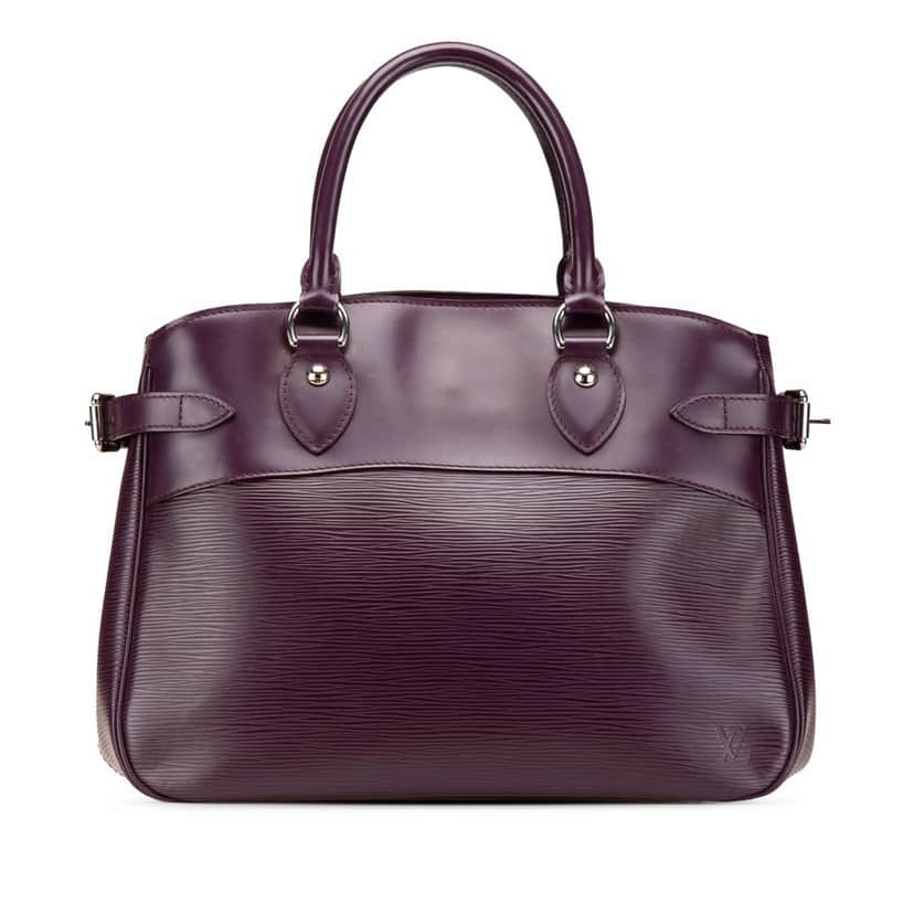 Louis Vuitton Epi Passy PM Purple Leather Good condition - Front View