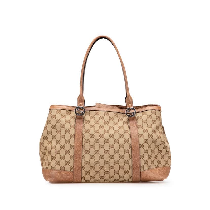 Gucci GG Canvas Miss GG Tote Brown Canvas Good condition - Front View