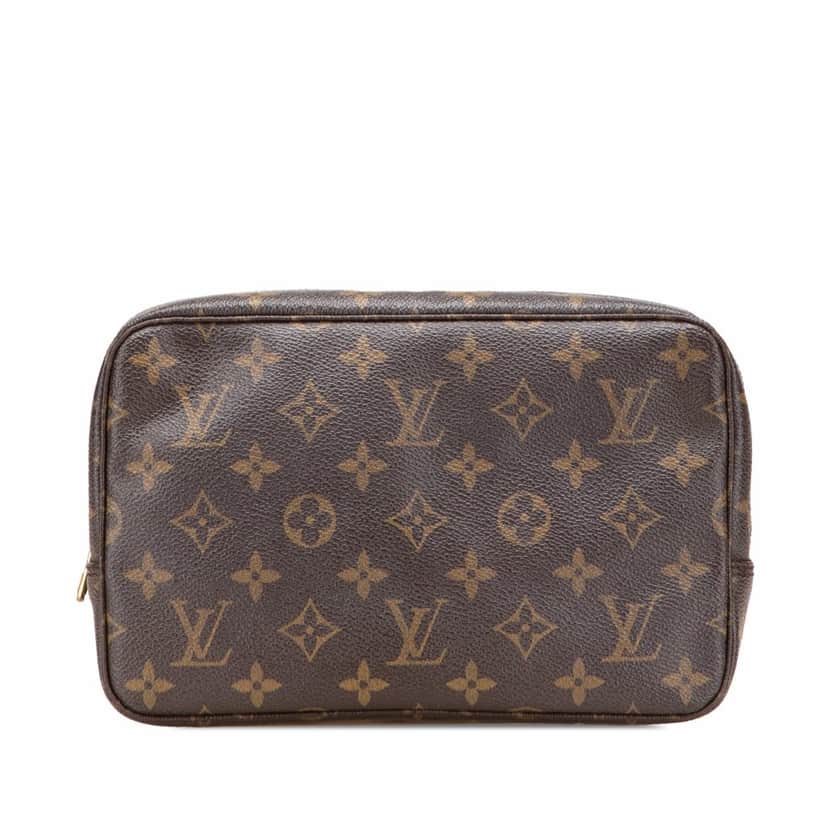 Louis Vuitton Monogram Trousse Toilette 23 Brown Canvas Good condition - Front View