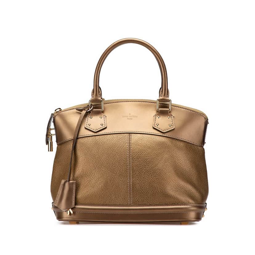 Louis Vuitton Suhali Lockit PM Brown Leather Good condition - Front View