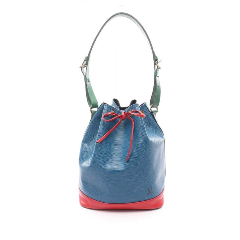 Louis Vuitton Epi Noe Tricolor GM Blue Leather Good condition - Front View