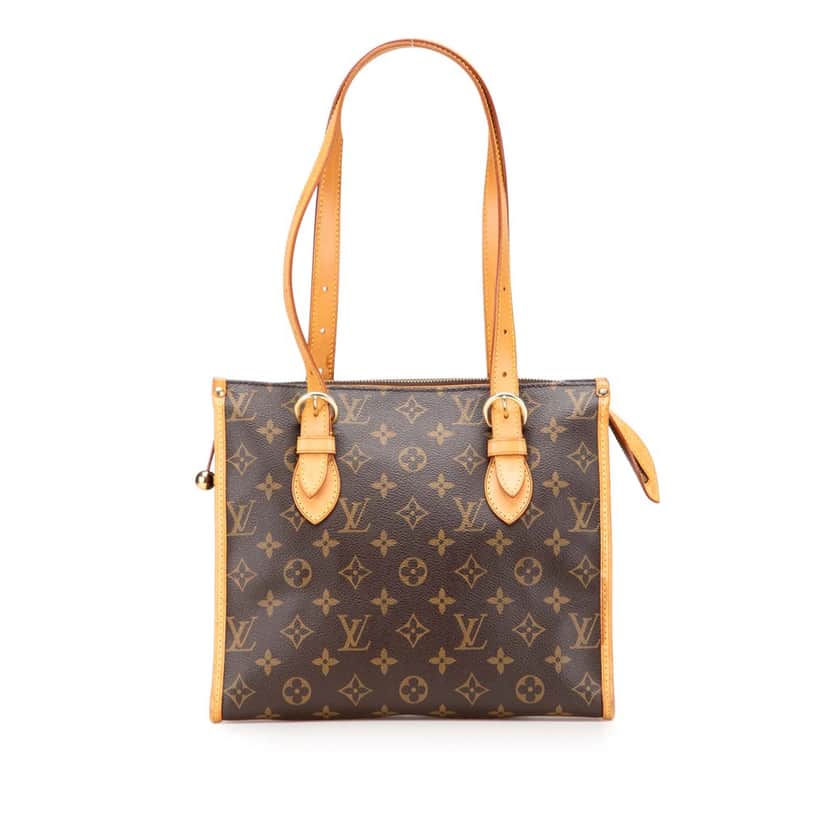 Louis Vuitton Monogram Popincourt Haut Brown Canvas Good condition - Front View