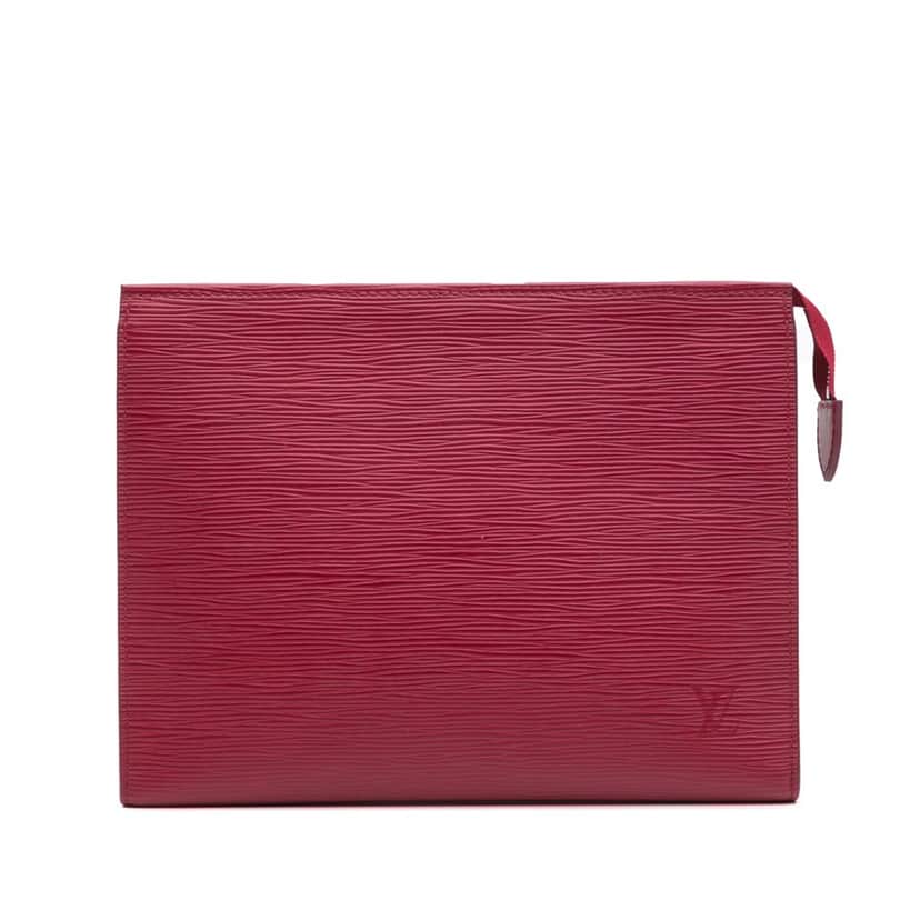 Louis Vuitton Epi Toiletry Pouch 26 Pink Leather Good condition - Front View