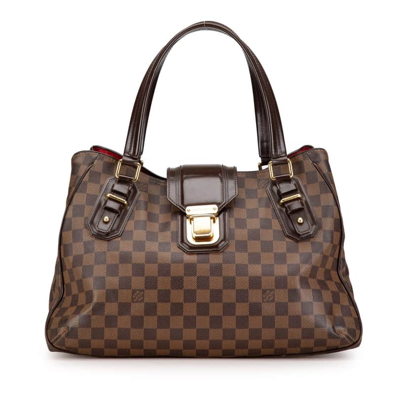 Louis Vuitton Damier Ebene Griet Brown Canvas Good condition - Front View