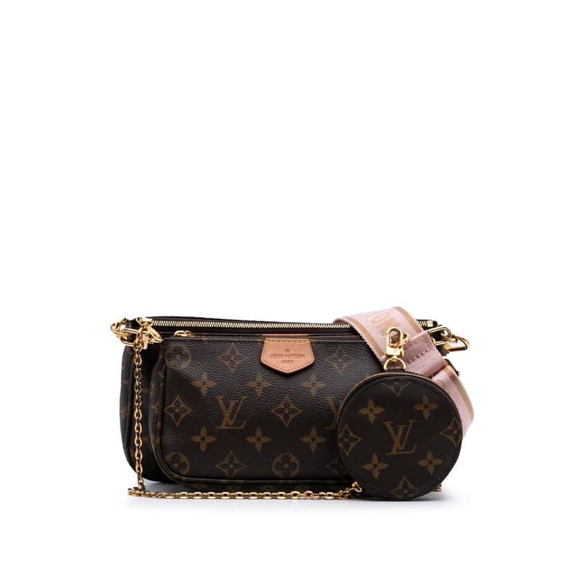 Louis Vuitton Monogram Multi Pochette Accessoires Brown Canvas Good condition - Front View