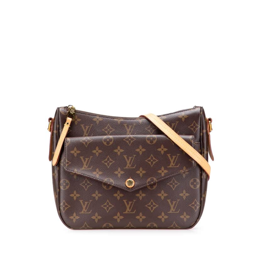 Louis Vuitton Monogram Mabillon Brown Canvas Good condition - Front View