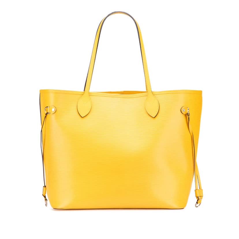 Louis Vuitton Epi Neverfull MM Yellow Leather Good condition - Front View