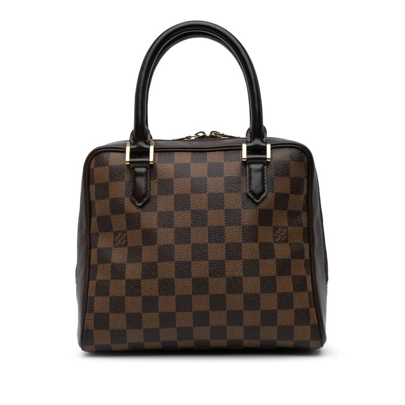 Louis Vuitton Damier Ebene Brera Brown Canvas Good condition - Front View