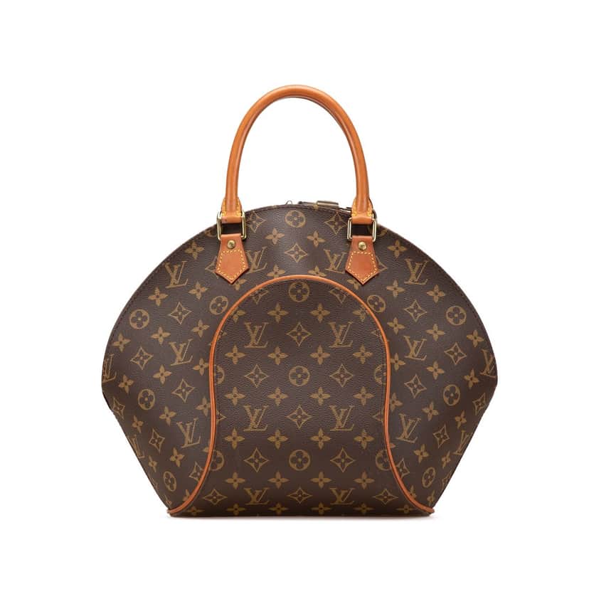 Louis Vuitton Monogram Ellipse MM Brown Canvas Fair condition - Front View