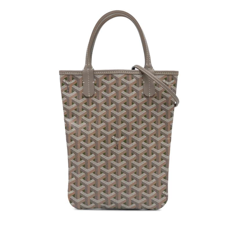 Goyard Goyardine Poitiers Claire Voie Brown Canvas Good condition - Front View