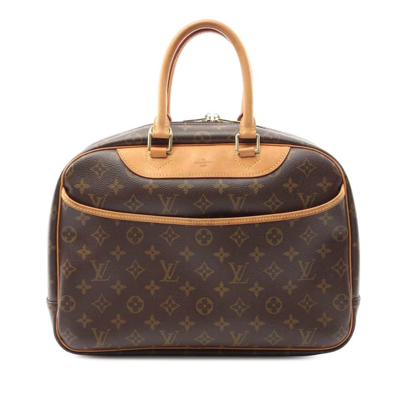 Louis Vuitton Monogram Deauville Brown Canvas Good condition - Front View