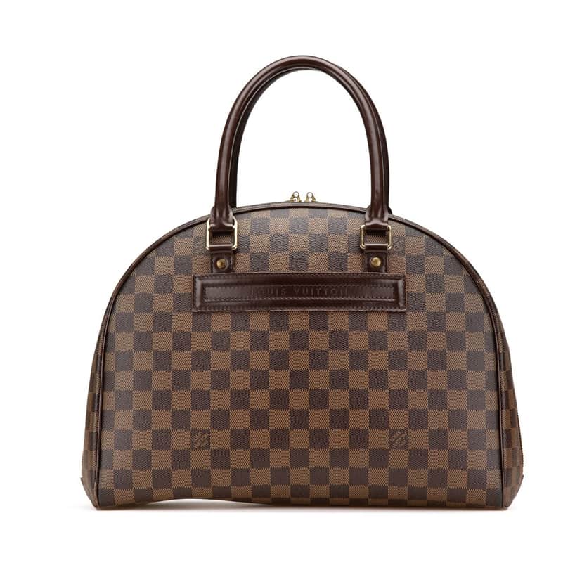 Louis Vuitton Damier Ebene Nolita Brown Canvas Good condition - Front View