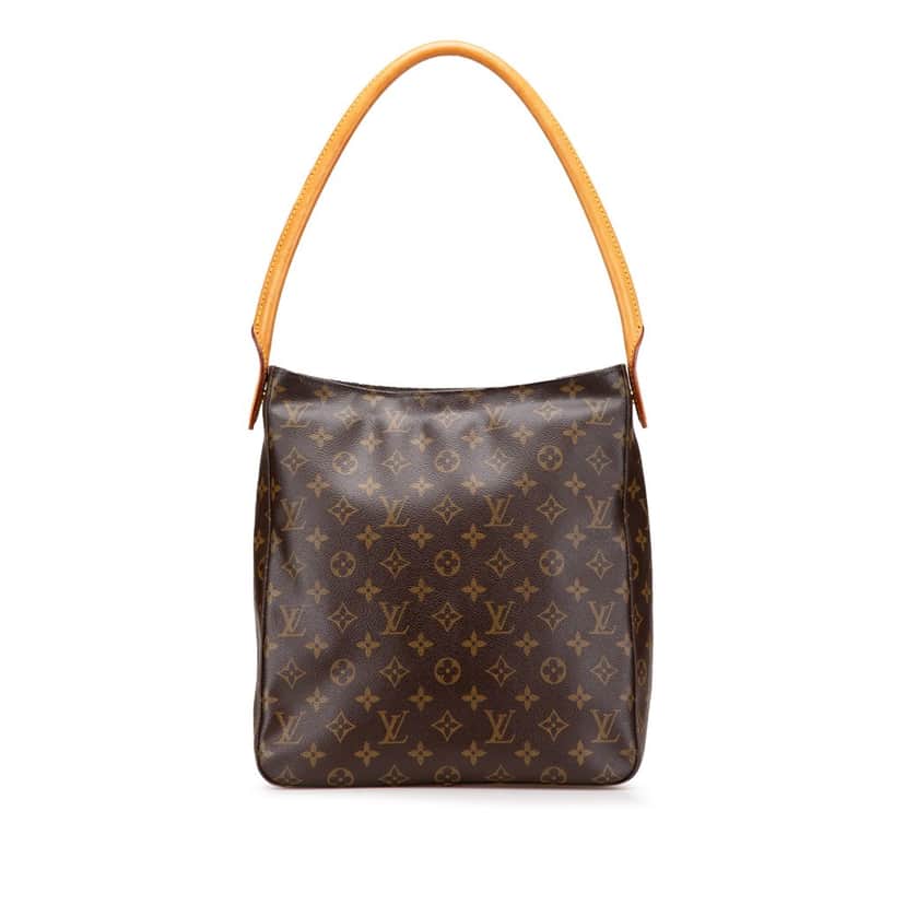 Louis Vuitton Monogram Looping GM Brown Canvas Good condition - Front View