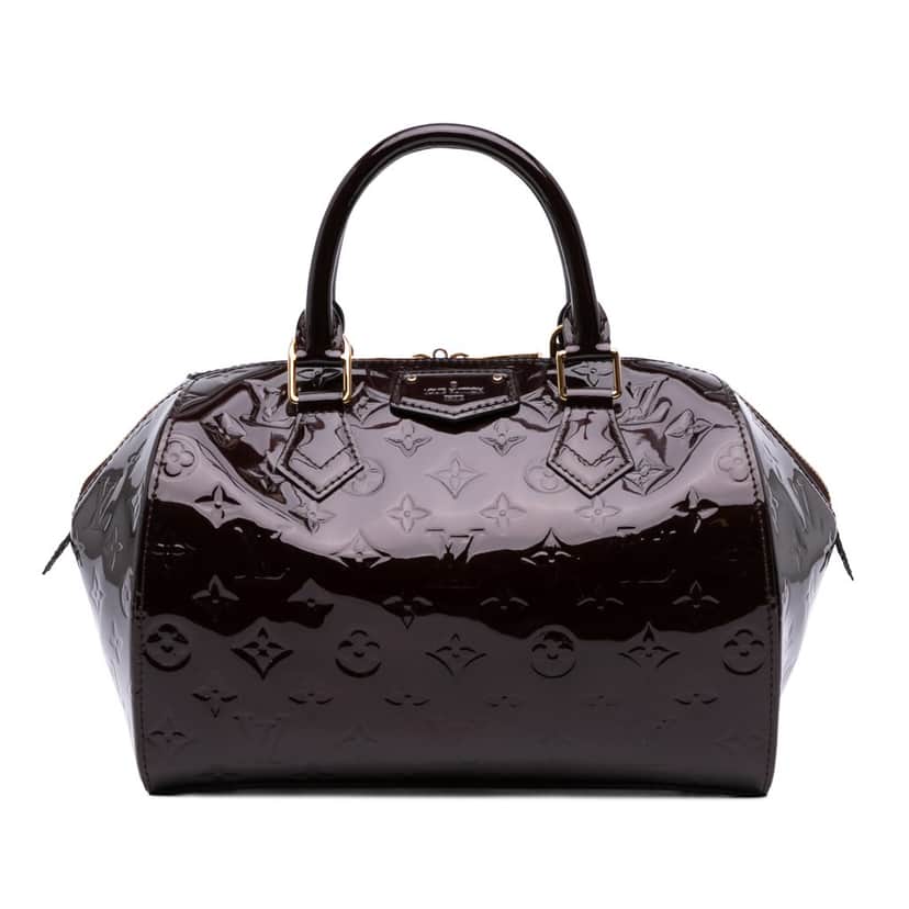 Louis Vuitton Monogram Vernis Montana Purple Leather Good condition - Front View