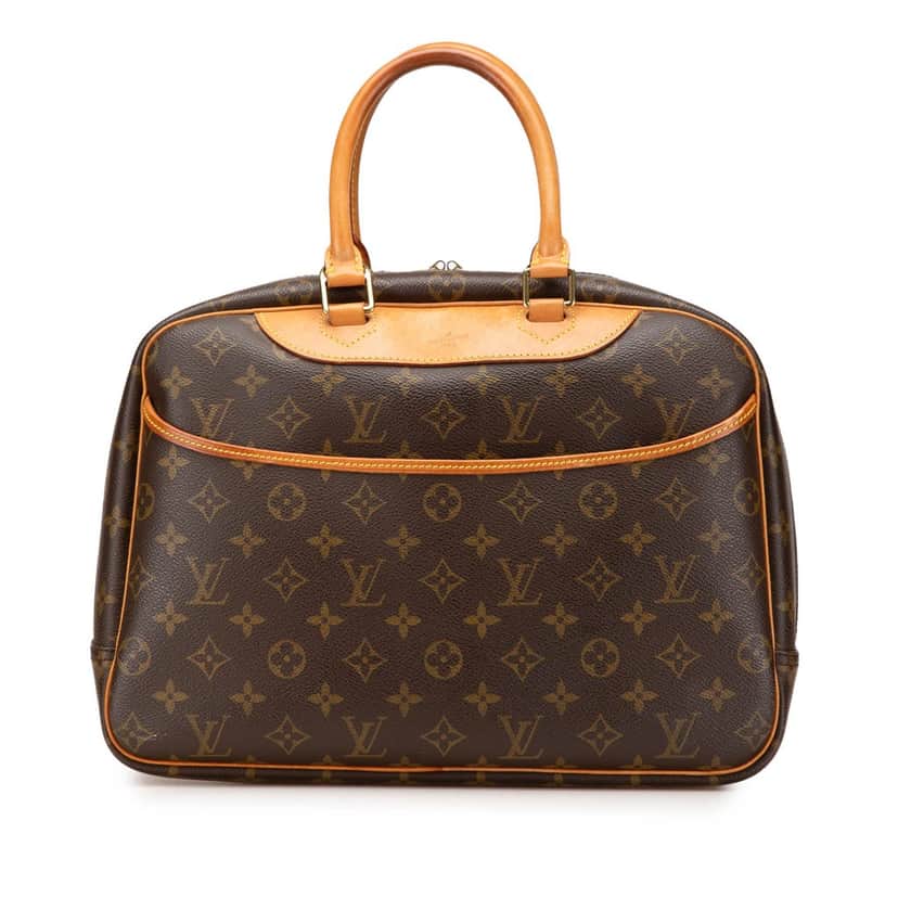 Louis Vuitton Monogram Deauville Brown Canvas Good condition - Front View