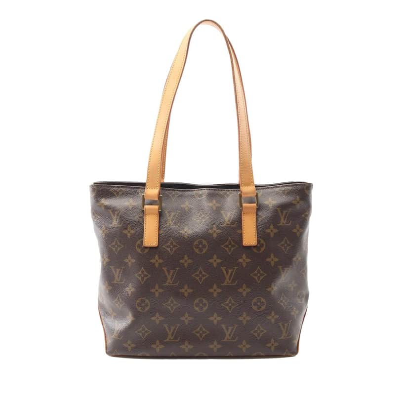 Louis Vuitton Monogram Cabas Piano Brown Canvas Good condition - Front View