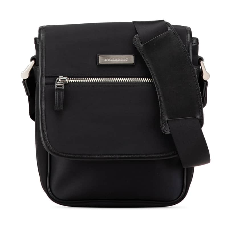 Burberry Nylon Crossbody Black Good condition - Front View