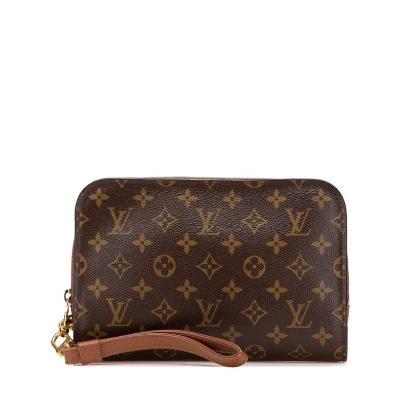 Louis Vuitton Monogram Orsay Brown Canvas Good condition - Front View