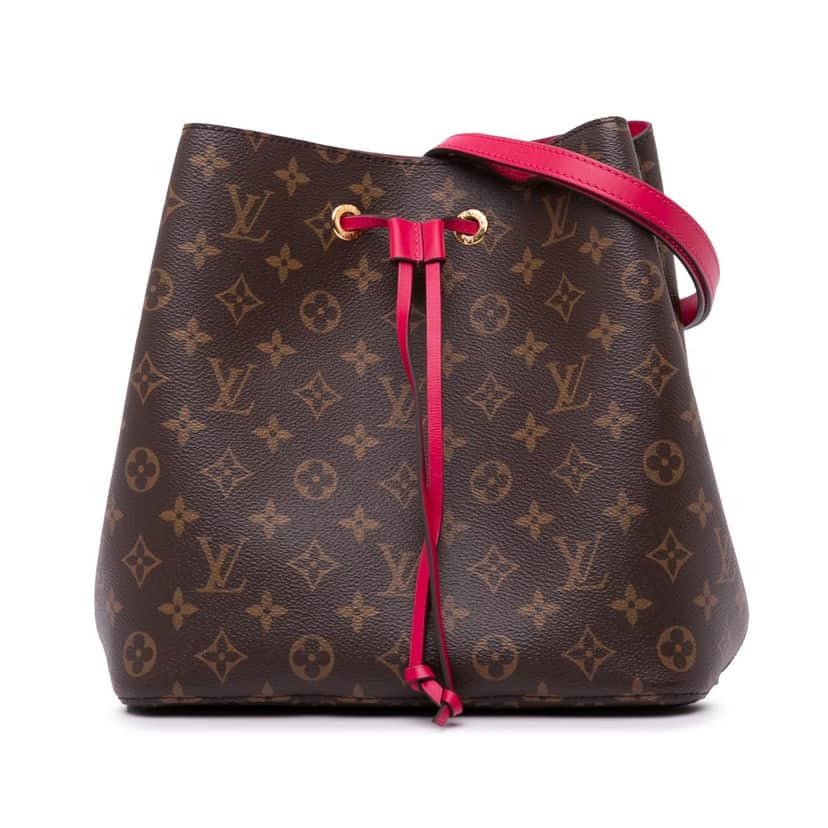 Louis Vuitton Monogram Neonoe MM Brown Canvas Good condition - Front View