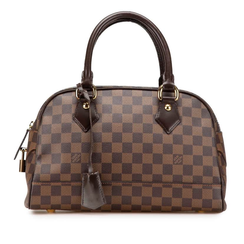 Louis Vuitton Damier Ebene Duomo Brown Canvas Good condition - Front View