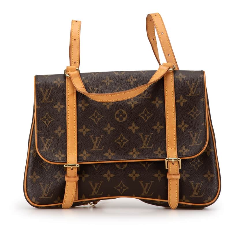 Louis Vuitton Monogram Marelle Sac a Dos Brown Canvas Good condition - Front View