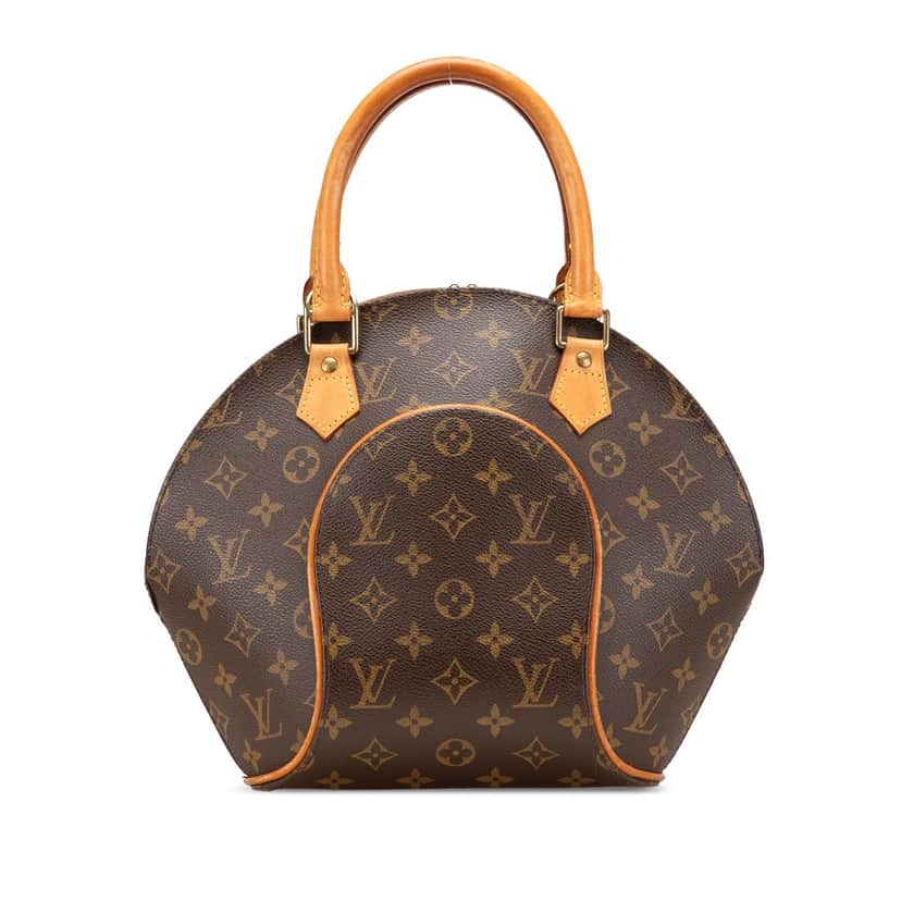 Louis Vuitton Monogram Ellipse PM Brown Canvas Fair condition - Front View