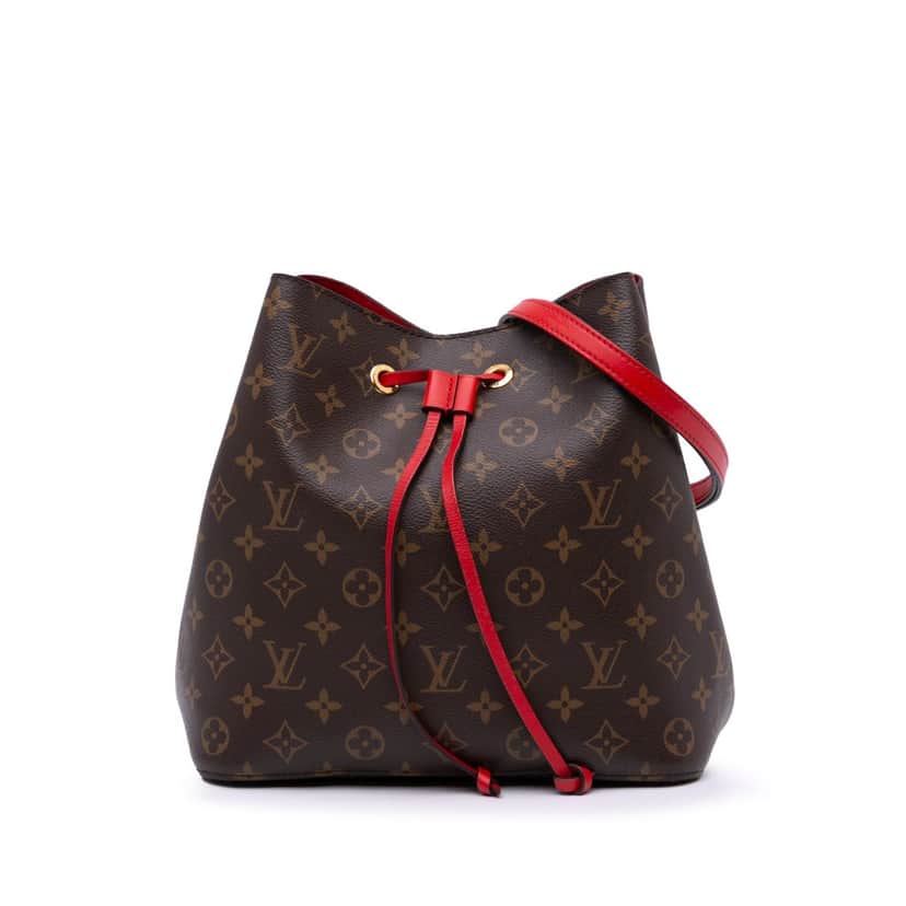 Louis Vuitton Monogram Neonoe MM Brown Canvas Good condition - Front View