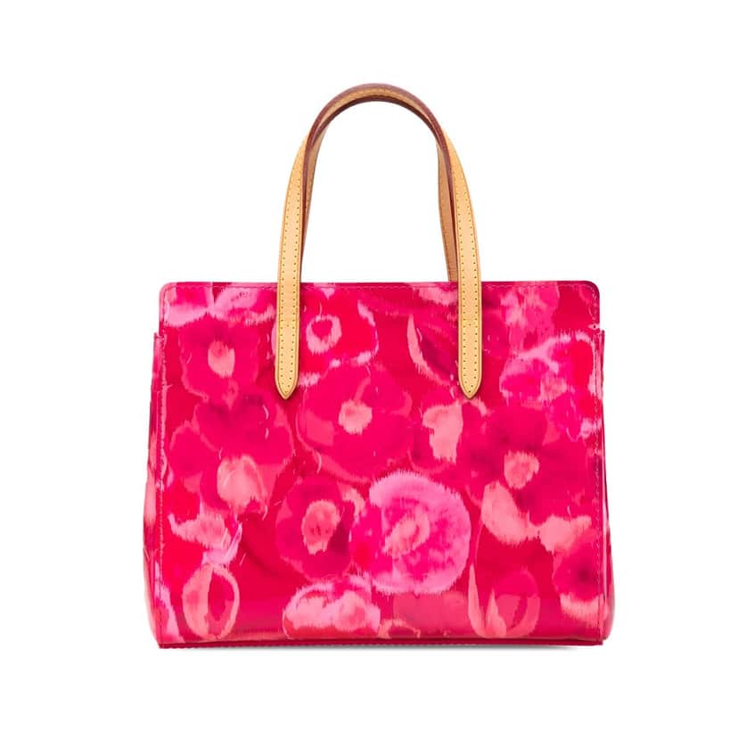 Louis Vuitton Monogram Vernis Ikat Catalina BB Pink Leather Good condition - Front View
