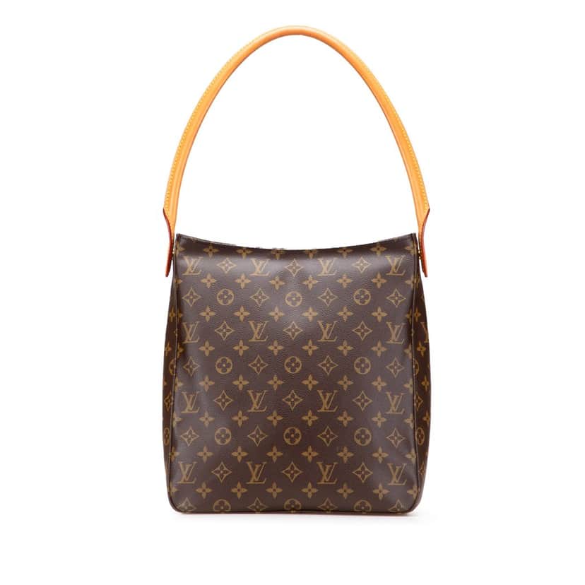 Louis Vuitton Monogram Looping GM Brown Canvas Good condition - Front View