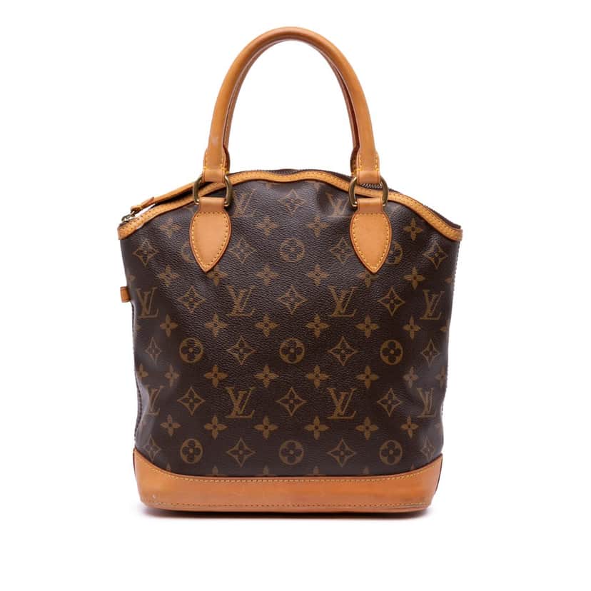 Louis Vuitton Monogram Lockit PM Brown Canvas Good condition - Front View