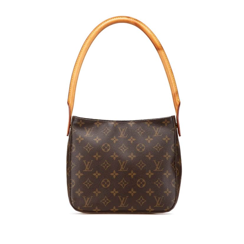 Louis Vuitton Monogram Looping MM Brown Canvas Good condition - Front View