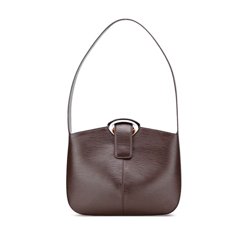 Louis Vuitton Epi Reverie Brown Leather Good condition - Front View