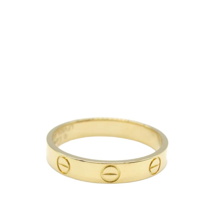 Cartier 18K Yellow Gold Small Love Ring Gold Gold Good condition - Front View
