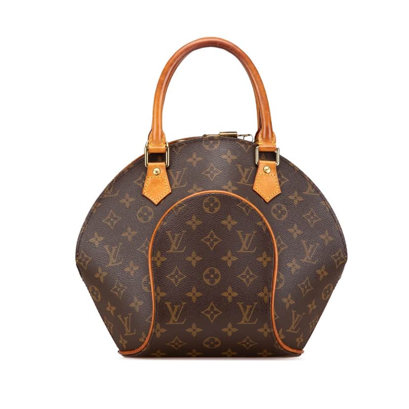 Louis Vuitton Monogram Ellipse PM Brown Canvas Fair condition - Front View
