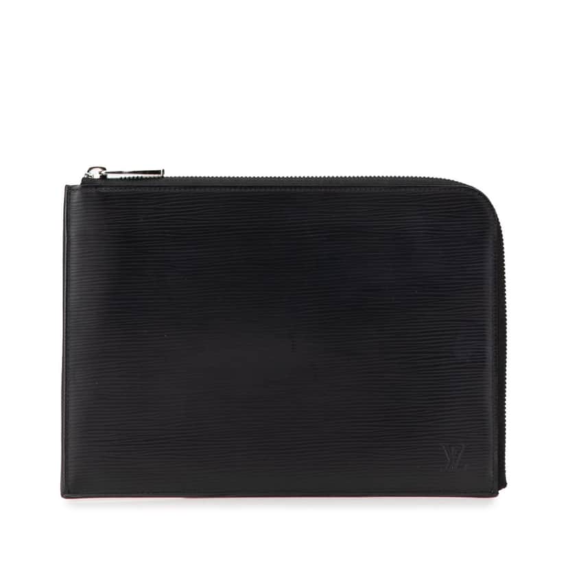 Louis Vuitton Epi Pochette Jour GM Black Leather Good condition - Front View