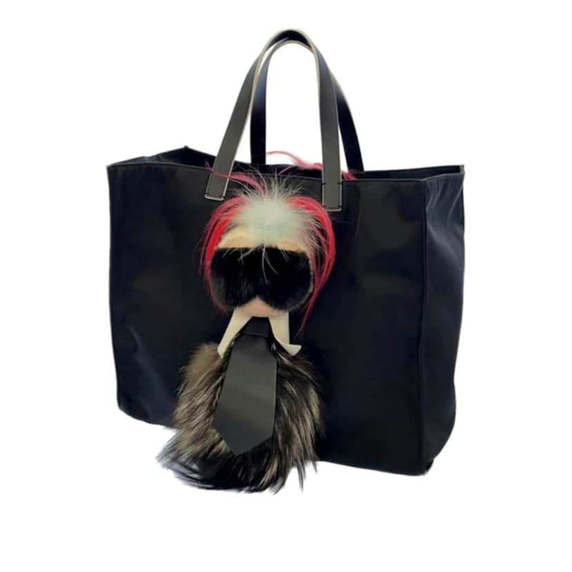 Fendi Karlito Tote Black Good condition - Front View