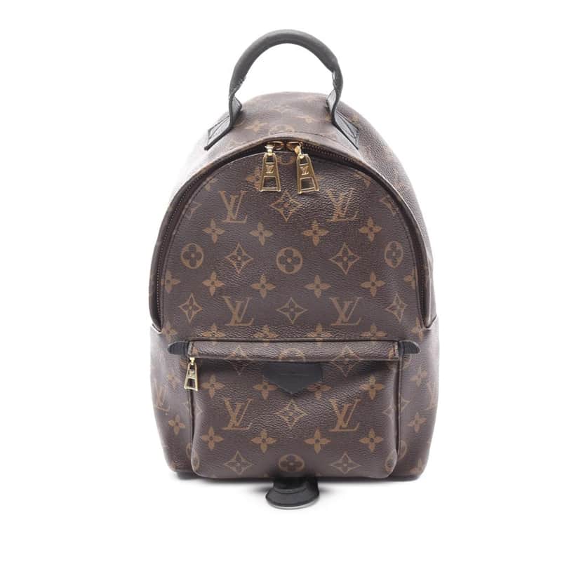 Louis Vuitton Monogram Palm Springs PM Brown Canvas Good condition - Front View