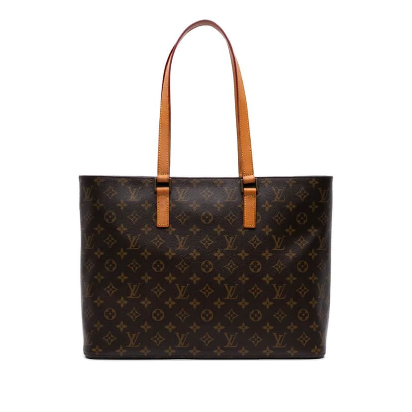 Louis Vuitton Monogram Luco Brown Canvas Good condition - Front View