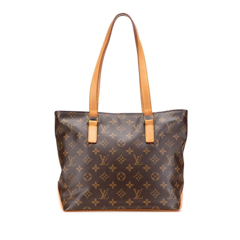 Louis Vuitton Monogram Cabas Piano Brown Canvas Good condition - Front View
