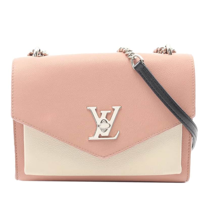 Louis Vuitton Bicolor Leather MyLockMe Chain BB Pink Leather Good condition - Front View