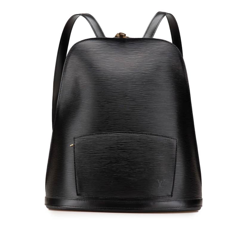 Louis Vuitton Epi Gobelins Black Leather Good condition - Front View